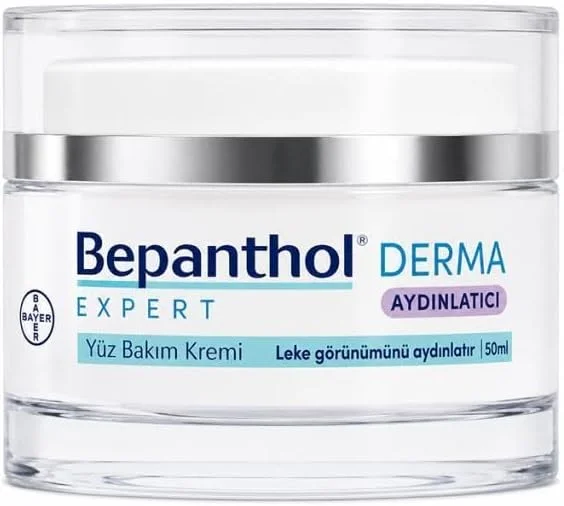 Bepanthol Derma Expert Aydınlatıcı Yüz Bakım Kremi — Cilt bakımı