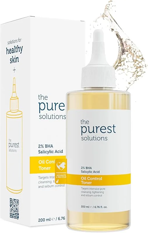 The Purest Solutions, Siyah Nokta ve Gözenek Görünümü Önlemeye Yardımcı Salisilik Asit Tonik, Yağlı Ve Karma Cilt, 200 ml — Cilt bakımı