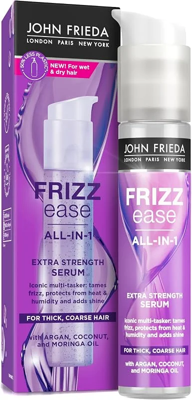 John Frieda Frizz Ease Kalın ve İnatçı Saçlar için Ekstra Güç Serum 50 ml — Saç bakımı