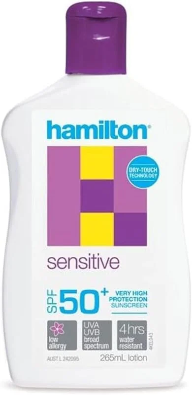 Hamilton Sensitive SPF50+ Lotion 265ml — Cilt bakımı