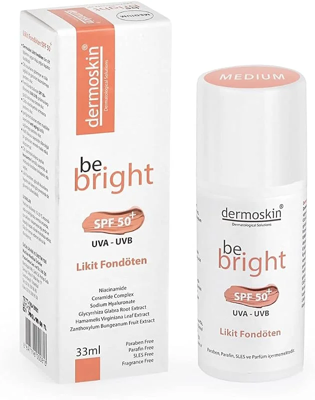 Dermoskin Likit Fondöten Spf 50 Medium — Makyaj
