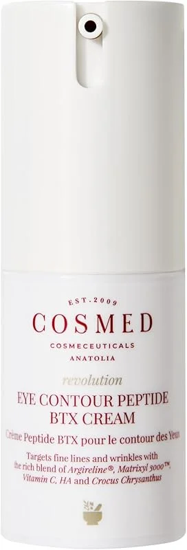 Cosmed Yaşlanma ve Kırışıklık Karşıtı Peptitli Aydınlatıcı Göz Kremi 15 ml — Cilt bakımı