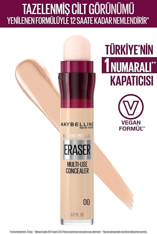 Maybelline New York Instant Anti Age Eraser Kapatıcı 00 Ivory, IARCNCLR — Makyaj