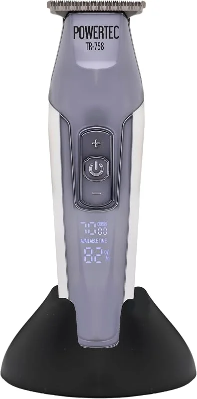 Powertec TR-758 Profesyonel Sakal Ense Tıraş Makinesi (0.1mm - Sıfıra En Yakın) — Cilt bakımı