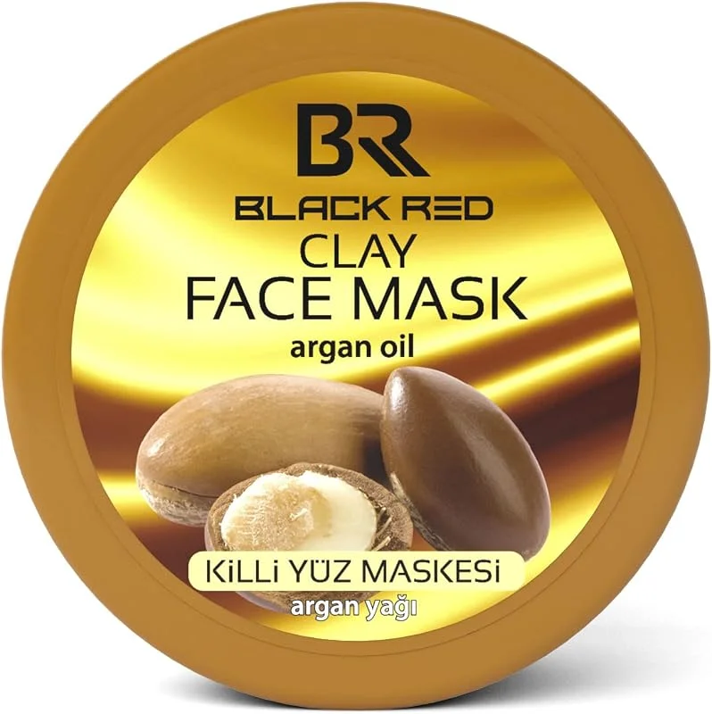 Black Red Argan Yağlı Killi Yüz Maskesi — Cilt bakımı