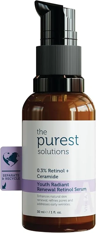The Purest Solutions Youth Radiant Renewal Retinol Serum Retinol Ceramide — Cilt bakımı
