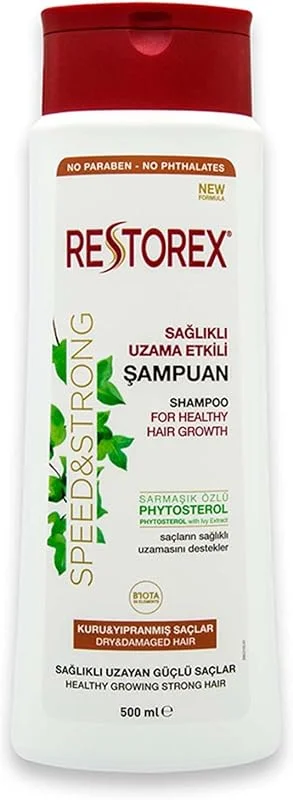 Restorex Kuru & Yıpranmış Saçlar İçin Şampuan 500 ml — Saç bakımı