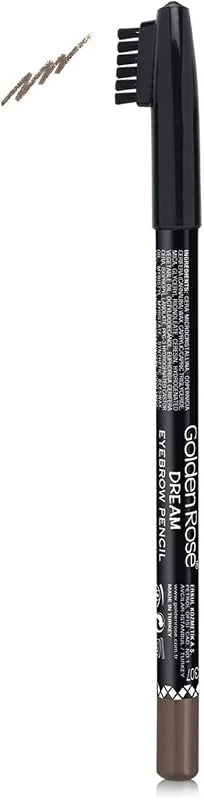 Golden Rose Dream Eyebrow Pencil No: 307 Ash - Şekillendirici Fırçalı Kaş Kalemi — Makyaj