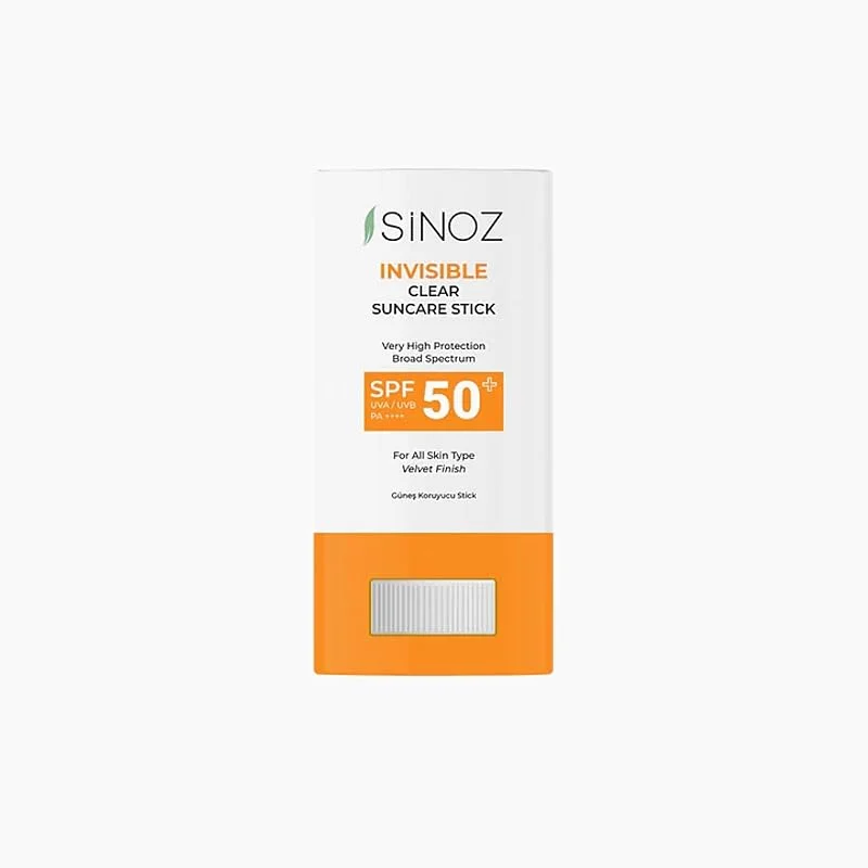 Sinoz Nemlendirici Şeffaf Stick Güneş Kremi SPF50+ 15 gr — Cilt bakımı