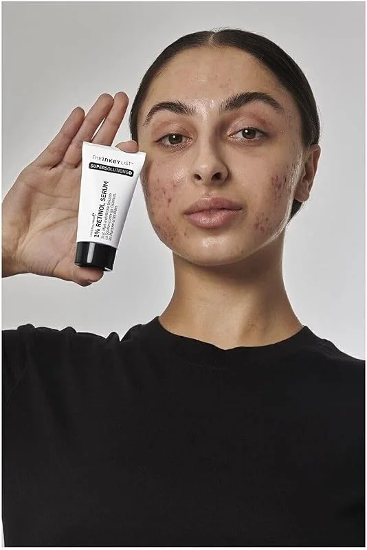 THE INKEY LIST Scar, Mark and Wrinkle Solution, %1 Retinol, Yüz Serumu, 30 ml — Cilt bakımı