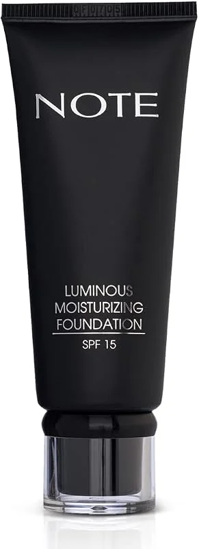 Note Cosmetics Luminous Moisturizing 02 Natural Beige Nemlendirici Etkili SPF 15 Kapatıcı Fondöten — Makyaj