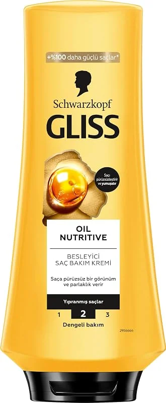 Gliss Oil Nutritive Saç Bakım Kremi 360 ml — Saç bakımı