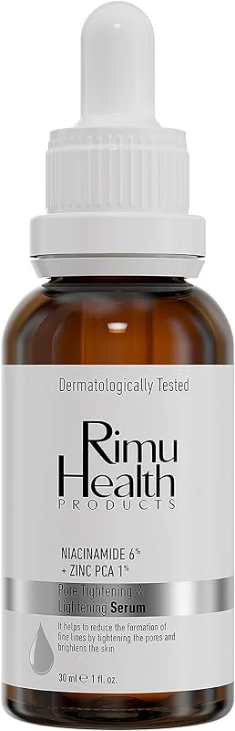 Rimu Health Products Gözenek Sıkılaştırıcı Siyah Nokta ve Sivilce Karşıtı Serum 30ML (Niacinamide 6%+Zınc Pca) — Cilt bakımı