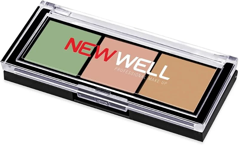 New Well Porselen Makyaj Yüz Kapatıcı Kamuflaj Kremi Paleti 1