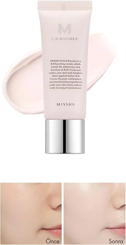 MISSHA Işıltılı ve Aydınlık Görünüm Sağlayan Makyaj Bazı M B.B Boomer 20ml