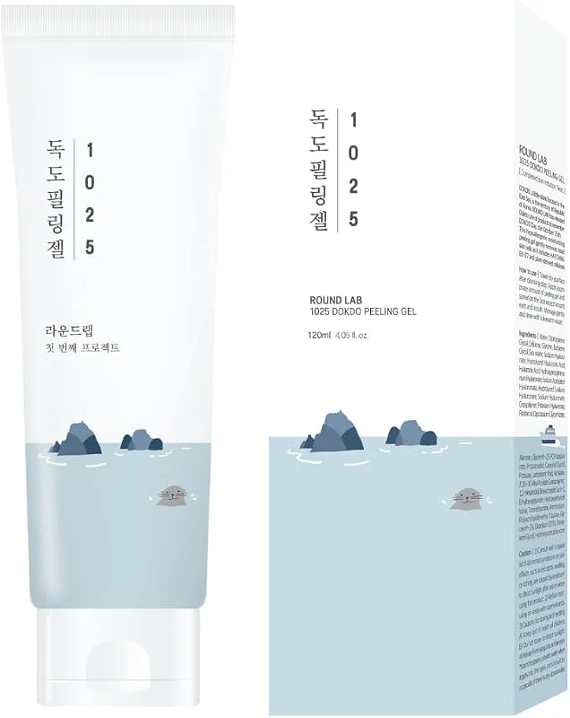 ROUNDLAB 1025 Dokdo Peeling Gel Yüz Peelingi 120 ml — Cilt bakımı