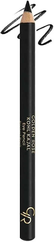 Golden Rose Kohl Kajal Eye Pencil - 01 Blackest Black - Extra Siyah Göz Kalemi — Makyaj