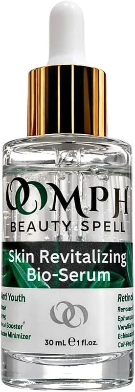 Skin Revitalizing Bio-Serum – Retinol Alternatifi Peptit Serum, Cilt Canlandırıcı, Vegan Kolajen, Deniz Biyo-Aktifleri, Niasinamid ve Hyaluronik Asit – 30 ml — Cilt bakımı