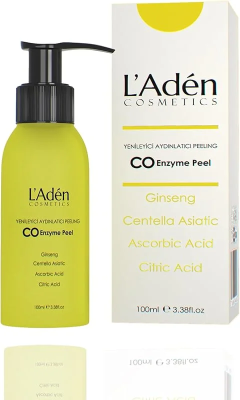L'Adén Cosmetics Anında Soyucu Ginseng Peeling Ölü Deri Arındırıcı, Yenileyici, Aydınlatıcı Vücut, Yüz Peelingi — Cilt bakımı