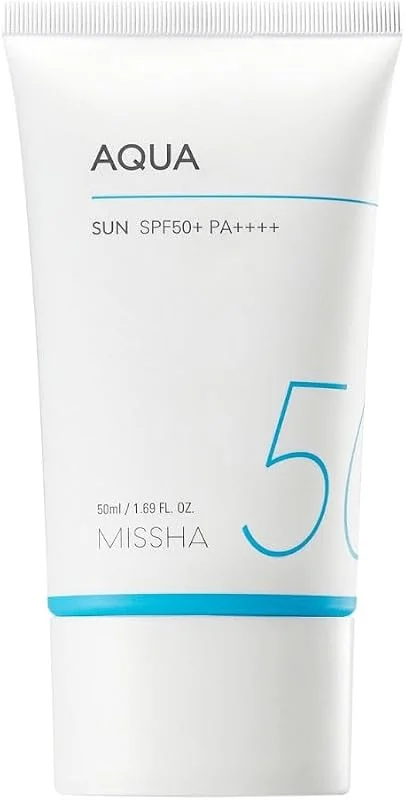 MISSHA Su Bazlı Güneş Koruyucu Nemlendirici Jel All Around Safe Block Aqua Sun Gel SPF50 PA 50 mililitre — Cilt bakımı