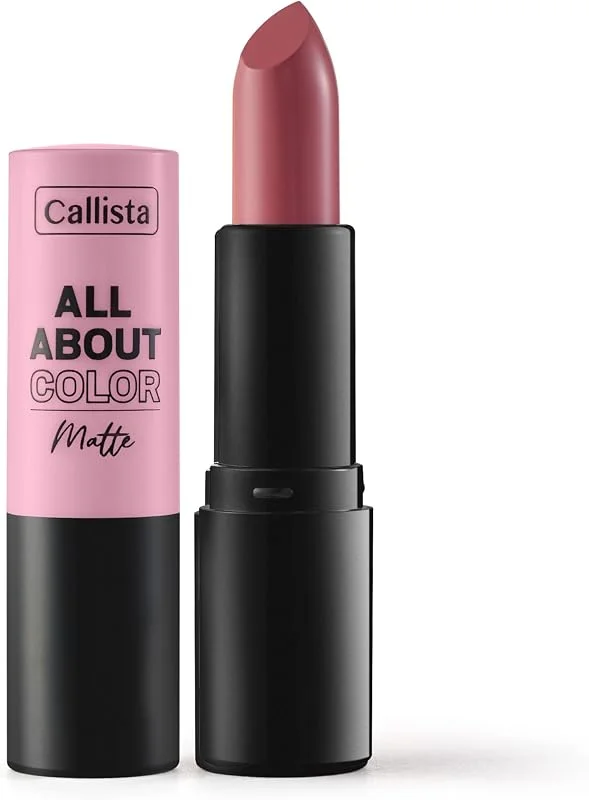 Callista All About Color Matte Lipstick Mat Görünümlü Ruj 508 Call Jimmy, Pembe — Makyaj