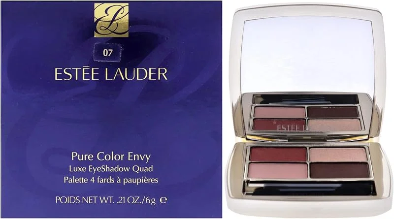 Estee Lauder Pure Color Envy Luxe Eyeshadow Quad 07 Boho Rose — Makyaj