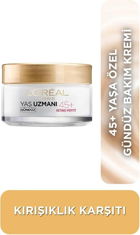 L'Oreal Paris Yaş Uzmanı 40+ Kırışıklık Karşıtı Sıkılaştırıcı Krem — Cilt bakımı