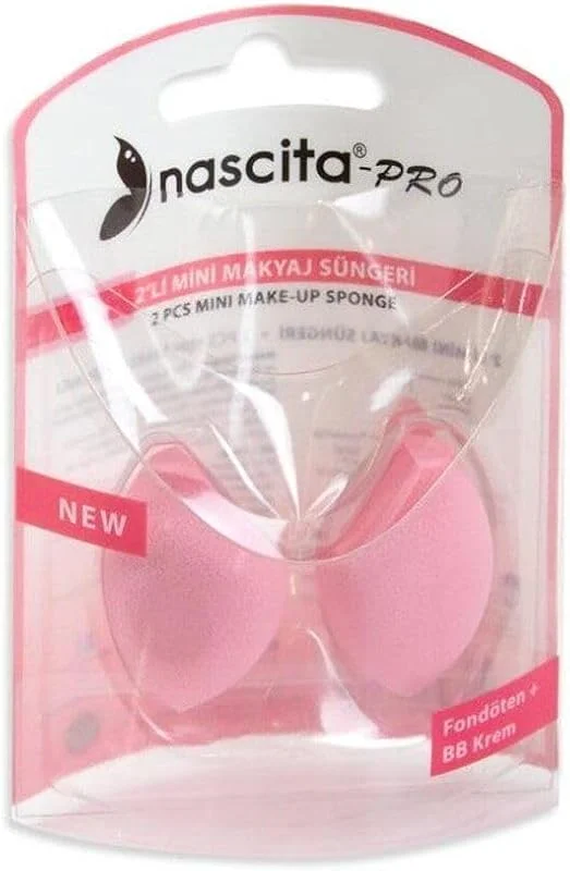 Nascita 2'li Mini Makyaj Süngeri Fondöten + BB Krem