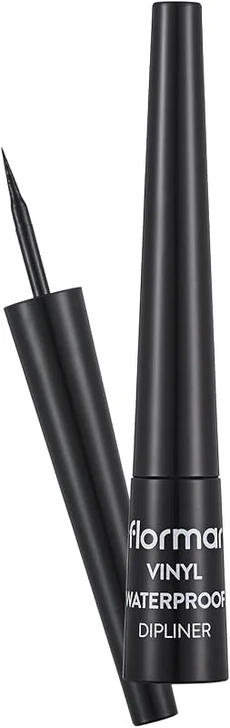 Flormar Suya Dayanıklı Parlak Dipliner (SİYAH) - Waterproof Dipliner - 001 Black - 8690604536498 — Makyaj