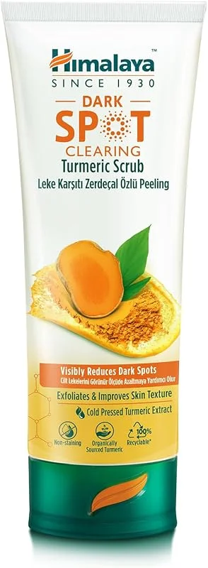 Himalaya Since 1930 Dark Spot Clearing Leke Karşıtı Zerdeçal Özlü Yüz Peeling Scrub 75 ml — Cilt bakımı