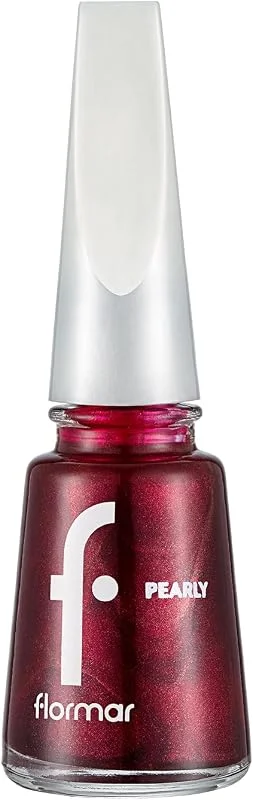 Flormar Pearly Yarı Transparan & Parlak Bitişli Sedefli Oje — Makyaj