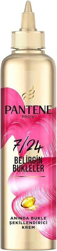 PANTENE 7, 24 Saç Bakım Kremi Anında Bukle Şekillendirici 300 ml — Saç bakımı