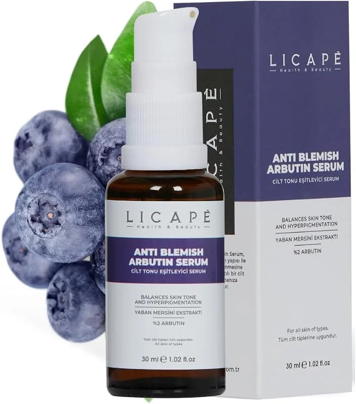 Licape Leke Karşıtı ve Cilt Tonu Dengeleyici Serum –%2 Arbutin İçerikli, Aydınlatıcı ve Eşitleyici Etkili Yüz Serumu – Hiperpigmentasyon ve Renk Eşitsizliği İçin – 30 ml — Cilt bakımı