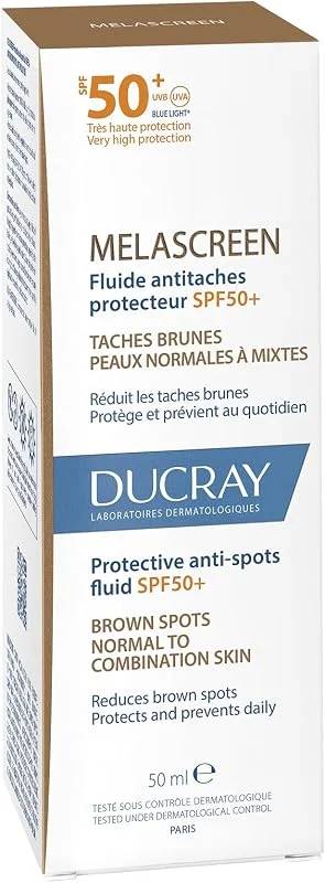 Melascreen UV Fluid SPF 50+ Leke Karşıtı Güneş Kremi Normal Ve Karma Ciltler 50 ML — Cilt bakımı