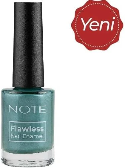 Note Cosmetics Nail Flawless Oje 112 Emerald, Yeşil — Makyaj