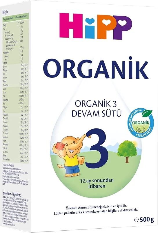 HiPP 3 Organik 3 Devam Sütü — Makyaj