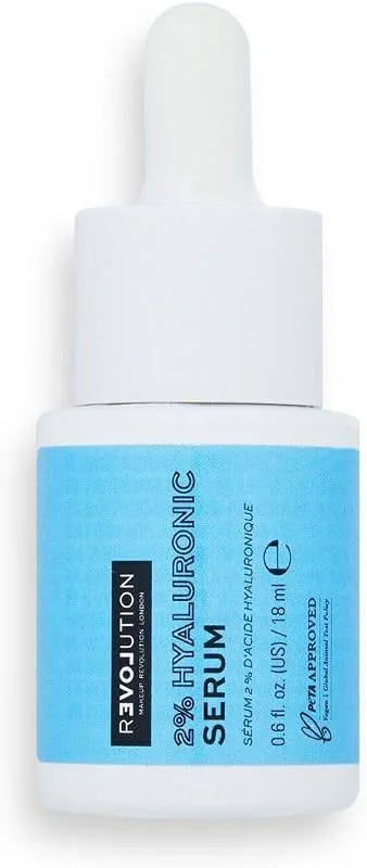 Relove by Revolution %2 Hyaluronik Asit Serum, 18 ml — Cilt bakımı