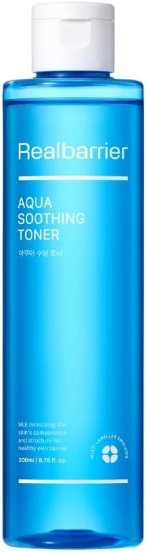 REALBARRIER Hassas Cildi Serinleten Hyalüronik Asit İçerikli Nemlendirici Tonik REALBARRIER Aqua Soothing Toner — Cilt bakımı