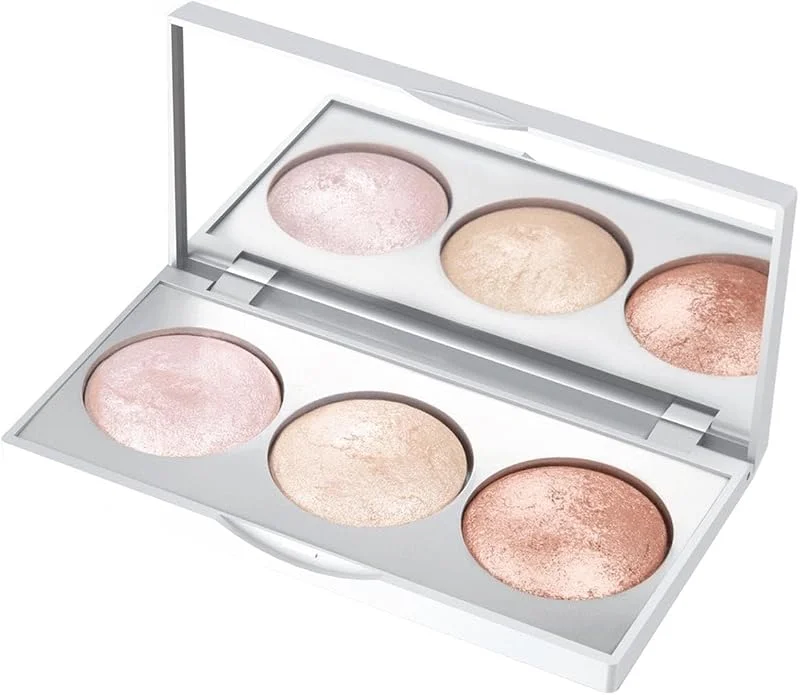 Golden Rose Strobing Highlighter Paleti, 6'lı, Sarı — Makyaj