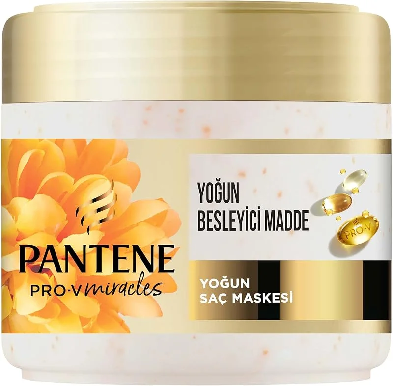 PANTENE PRO-V Miracles Frizz No More Elektriklenme Karşıtı Maske Kuru ve Kıvırcık Saçlar İçin 300 ml — Saç bakımı