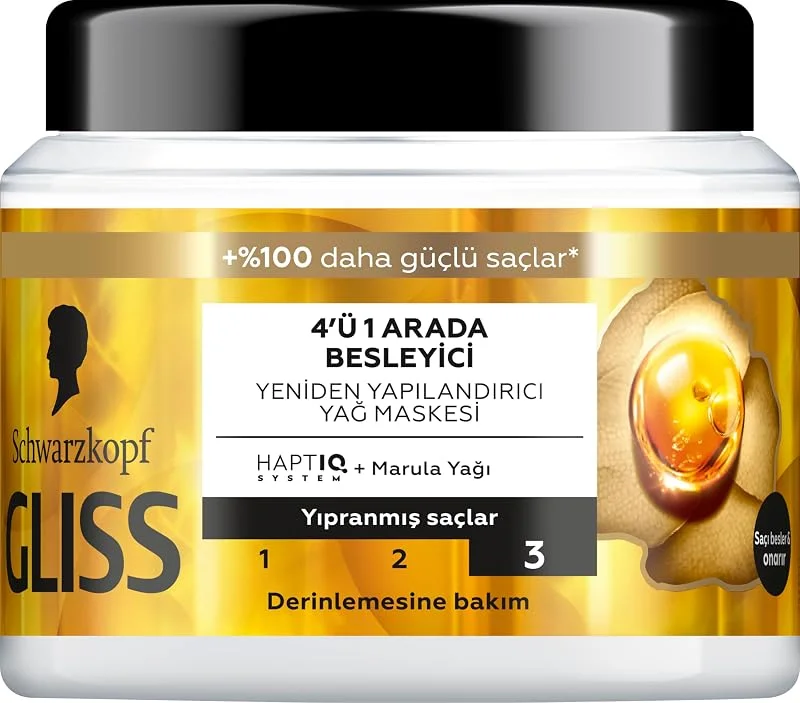 Gliss Nutritive Saç Maskesi 400ml — Saç bakımı