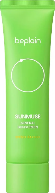 beplain Sunmuse Mineral Güneş Kremi, SPF50+ PA++++, 50ml — Cilt bakımı