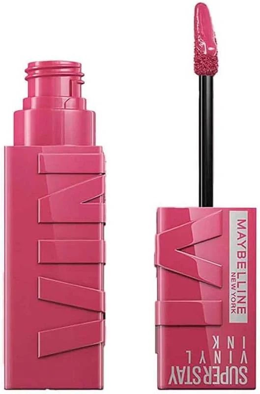 MAYBELLINE Super Stay Vinyl Ink Uzun Süre Kalıcı Likit Parlak Ruj 20 Coy — Makyaj