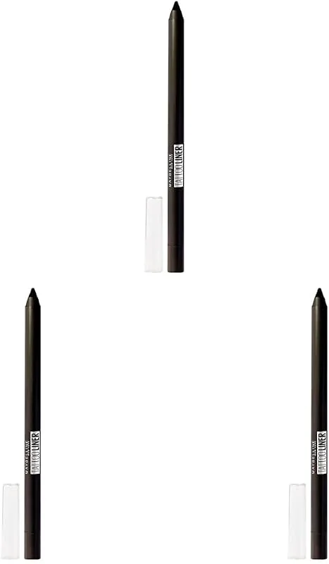 Maybelline New York Tattoo Liner Jel Göz Kalemi - 900 Deep Onyx (Siyah) (3 paketi) — Makyaj