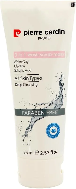 Pierre Cardin 3'ü 1 Arada Yüz Temizleme Peeling Maskesi- 75 ML - In 1 3 In 1 Face Mask — Cilt bakımı