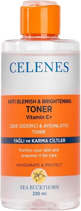 Celenes Sea Buckthorn Aydınlatıcı Tonik, 200ml — Cilt bakımı