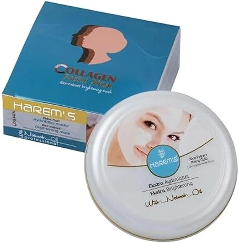 Harems Pirinç Özlü & Beyazlatıcı Maske (150 g) — Cilt bakımı