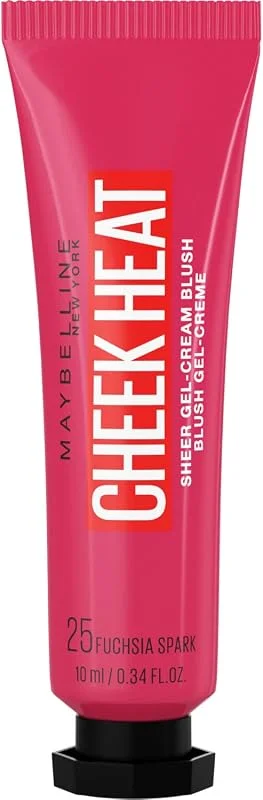 Maybelline New York Cheek Heat Likit Allık - 25 Fuchsia Spark (Fuşya) — Makyaj