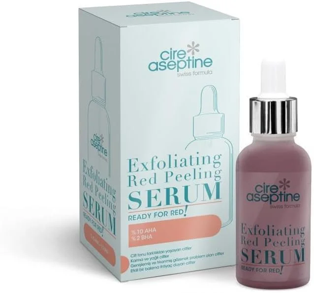CİRE ASEPTİNE Exfoliating Red Peeling Yüz Serumu 30 ml - READY For RED — Cilt bakımı
