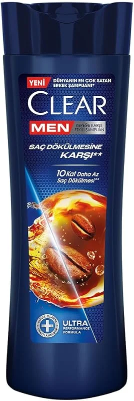Clear Men Kepeğe Karşı Etkili Şampuan Saç Dökülmesine Karşı Kahve Çekirdeği Özü 350 ml — Saç bakımı
